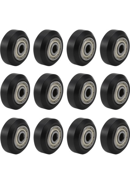 12 Pcs 625ZZ Plastik Kasnak 3D Yazıcı Için Rulman Dişli Cr-10 / CR-10S / Cnc Yönlendirici Hibrid (Yurt Dışından)