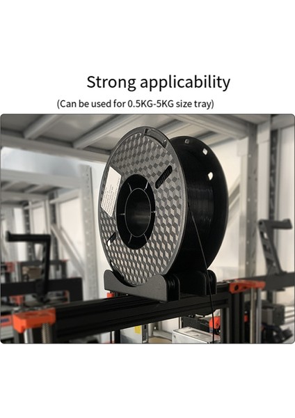 3D Yazıcı Filament Rafı Müsker Tutucu ENDER-3/MK3S/VORON 3D Yazıcı Parçaları Için Ayarlanabilir Filament Montaj Raf Braketi (Yurt Dışından) modelleri