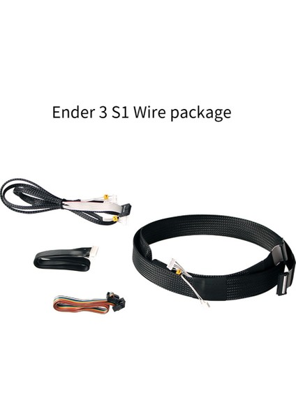 Creality Ender-3 S1 Kablo Kombinasyon Kiti 3D Yazıcı Aksesuarları Ender-3 S1 Kablo Kombinasyon Paketi (Yurt Dışından) fiyatları
