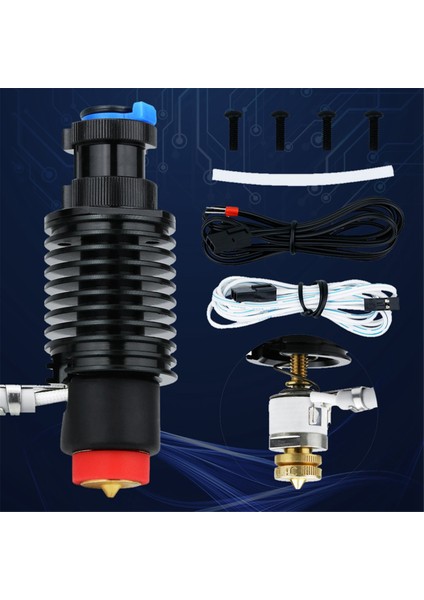 E3D Revo Hotend Kiti V6 Radyatör Pirinç Nozul Seramik Isıtma Çekirdeği 104NT Termistör E3D Revo 3D Yazıcı Parçaları (Yurt Dışından) fiyatları