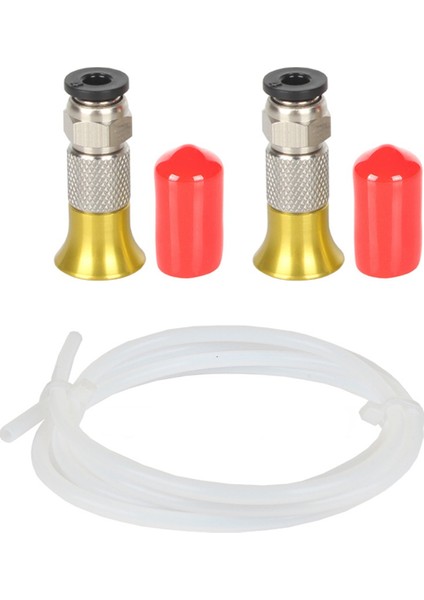 3D Yazıcı Filament Kurutucu Kutusu Aksesuarları Pc4-M6 Pnömatik Düz Konnektör 4x2.5mm Ptfe Tüp Besleme Bağlantı Kuplörü (Yurt Dışından)