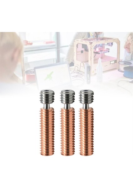 3pcs 3D Yazıcı Bi-Metal Boğaz Borusu Titanyum Alaşım Bakır Nozul Boğaz Borusu 1.75MM ENDER3/3S/3V2 CR10/V2/V3 (Yurt Dışından) fırsatları