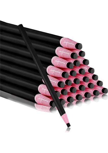 36 Adet Cam Için Soyulabilen Çin Kalemleri Gres Kalemleri (Siyah) (Yurt Dışından)