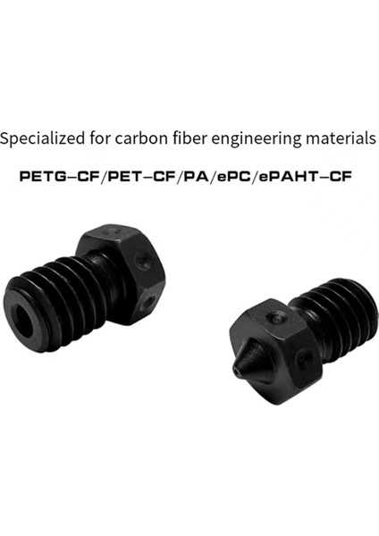 Flsun T1E/T1 Pro/t1 Için Maksimum 3D Yazıcı Aksesuarları Sıcak Uç Nozul Sabit Çelik Nozul 5pcs ve 5pcs Silikon Kılıf (Yurt Dışından) modelleri