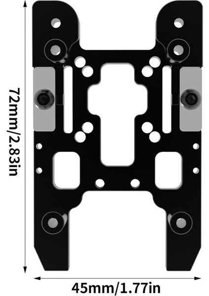 Idm Tarayıcı Seviyelik Sensörü Voron Için Tüm Cnc Metal Braketi 2.4 Trident Beacon 3D Yazıcı Parçaları (Yurt Dışından) modelleri