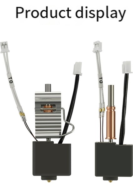 3D Yazıcı Aksesuarları 3 Ekstrüder Baskı Sıcak Uç Kiti 3 Combo 0.4mm Sabit Çelik (Isı Lavabosu Ile) (Yurt Dışından) modelleri