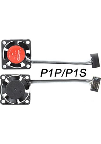 Bambulab Için P1P P1S Sıcak Mini Fan 2W 15000RPM DC5V 0.4A Çift Top Soğutma Yardımcı Soğutma Fanı 3D Yazıcı Parçaları (Yurt Dışından) indirimleri
