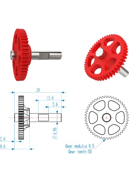 Voron Için 0.2/2.4 Cnc Bng Redüktör Tekerle (Yurt Dışından) fiyatları