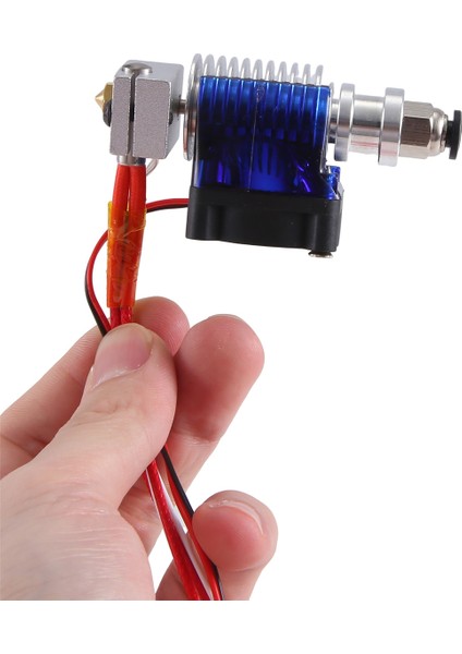 V6 Versiyon 3D Yazıcı Ekstrüzyon Kafa Kiti Kiti 24V 40W V6 Kit Remote 1.75/0.4mm Aksesuarlar (Yurt Dışından) fırsatları