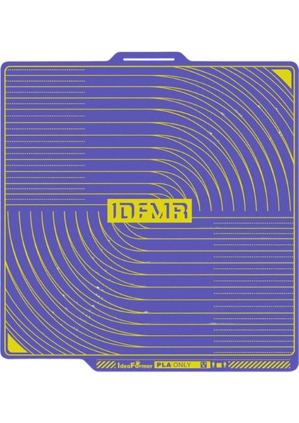 Bambu Lab A1 Için Ideaformer Yapım Plakası Idfmr Pla Soğuk Plaka Süper Yapışma 258X258MM Yüksek Sıcaklık Direnci Bambu Lab A1 Mini (Yurt Dışından)