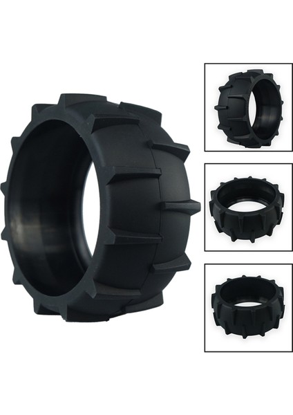 2pcs Çim Biçme Robot Robot Kauçuk Anti Kasnak Dream A1 Robotik Çim Biçme Makinesi Ön Tekerlek Çim Biçme Makinesi Aksesuarları (Yurt Dışından) fiyatları