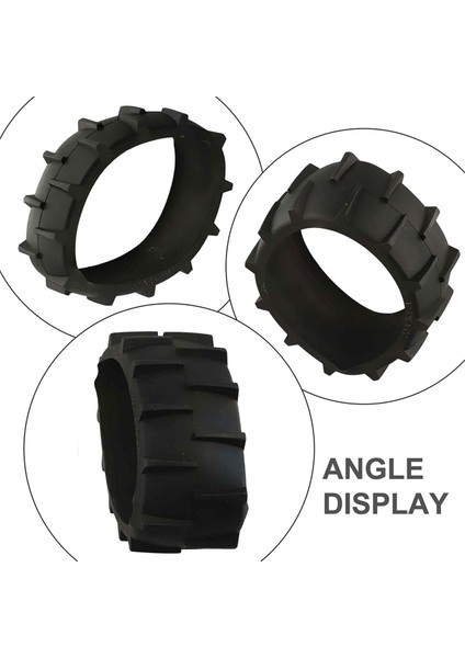 2pcs Çim Biçme Robot Robot Kauçuk Anti Kasnak Dream A1 Robotik Çim Biçme Makinesi Ön Tekerlek Çim Biçme Makinesi Aksesuarları (Yurt Dışından) fırsatları