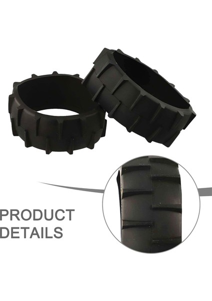 2pcs Çim Biçme Robot Robot Kauçuk Anti Kasnak Dream A1 Robotik Çim Biçme Makinesi Ön Tekerlek Çim Biçme Makinesi Aksesuarları (Yurt Dışından) indirimleri