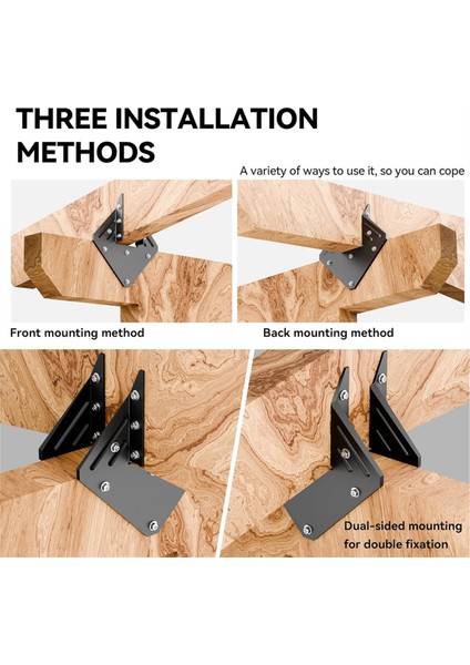 10 Adet Ağır Hizmet Tipi Siyah Kasırga Kirişler Için Bağlar, 13 Gauge Çatı Kasırgası Kayışları Kafes Askı, Kiriş Parantez (Yurt Dışından) indirimleri