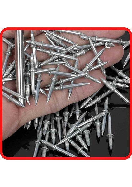 Süpürgelik Tahtası Ahşap 200PCS Çift Başlık Süpürme Iplik Dikişsiz Çivi Hiçbir Iz Çivi Koyun Boynuz Tırnakları (Yurt Dışından) fırsatları