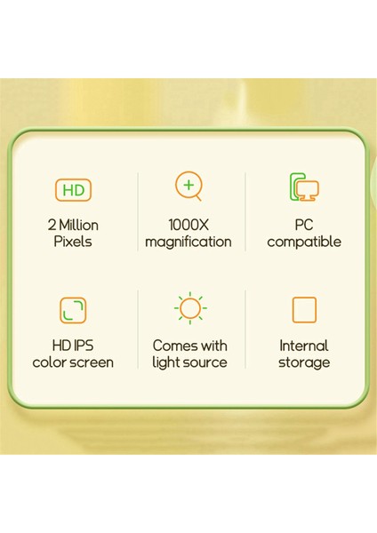 Mini Çocuklar Elektron Mikroskobu Cep Mikroskobu 8 Led&#39;li Çocuklar Için Ayar Düğmesi Dijital Mikroskobu (Yurt Dışından) modelleri