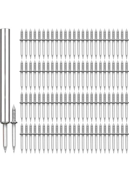 Süpürgelik Tahta Ahşap 100 Pcs Çift Başlık Süpürme Iplik Dikişsiz Tırnak Hiçbir Iz Çivi Koyun Boynuz Tırnakları (Yurt Dışından) fiyatları