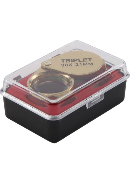 Taşınabilir 30X Güç 21MM Kuyumcular Büyüteç Katlanabilir Altın Göz Loupe Mücevher Mağazası Büyüteç Cam (Yurt Dışından) modelleri