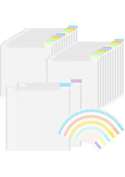 Scrapbook Kağıt Saklama Düzenleyici 12X12 Inç Şeffaf Saklama Düzenleyici A (Yurt Dışından)