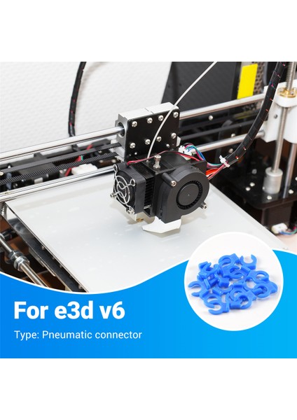3D Yazıcı Pnömatik Konektörü Klipsi Pc4-01, Pc4-M6, KJH04-M6, Pc4-M5 Pnömatik Konektör (20 Pc) Için Uygundur. (Yurt Dışından) fırsatları