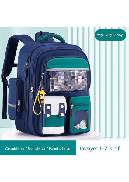 Ilkokul Öğrencileri Naruto Okul Çantası Sırt Çantası Çok Fonksiyonlu Büyük Kapasiteli Leke Dayanıklı Okul (Yurt Dışından)