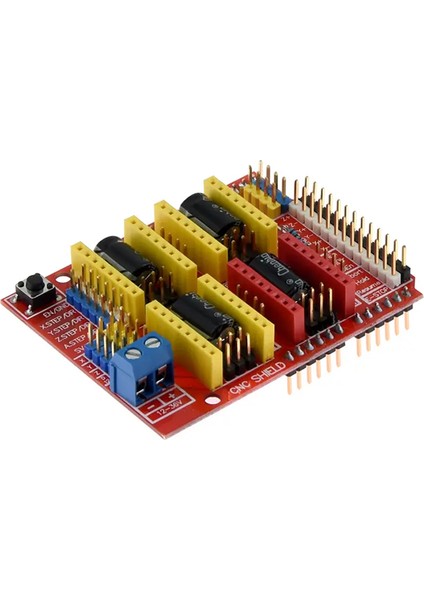 Uno R3 Tahtası Için Cnc Kalkanı +4x A4988 Step Motor Sürücüsü +4x 4401 Step Motor Kit (Yurt Dışından) fiyatları
