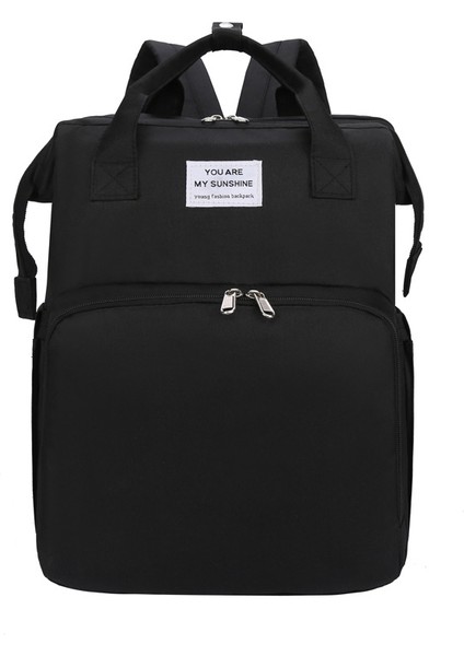 Yeni Anne ve Bebek Büyük Kapasiteli Katlanabilir Islak ve Kuru Ayırma Anne Çantası (Yurt Dışından)