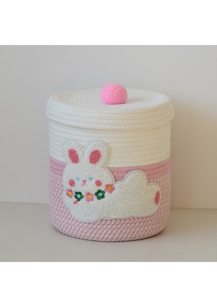 Yeni Pamuklu Halat Örme Atıştırmalık Depolama Sepeti (Yurt Dışından)