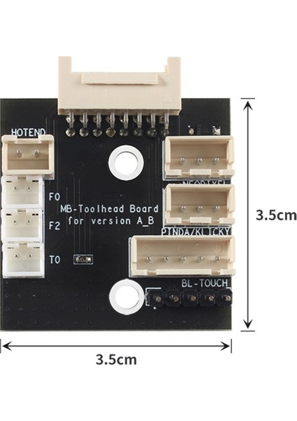 Toaiot Stealthburner Toolhead Board Anycubic Vyper Veya Kobra Max Veya Kobra Plus Modifikasyonu Için Vyper Stealthburner Adaptör Kurulu (Yurt Dışından) indirimleri