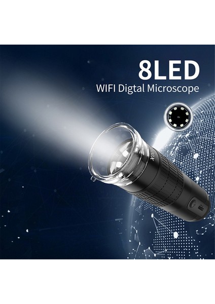 Wifi Dijital Mikroskop 50-1000X Zoom Hd Taşınabilir Büyüteç Mobil Onarım Eğitim Kullanımı Para Incelemesi (Yurt Dışından) indirimleri