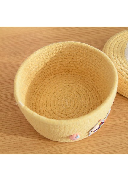 Yeni Pamuklu Halat Örme Atıştırmalık Depolama Sepeti (Yurt Dışından) fiyatları