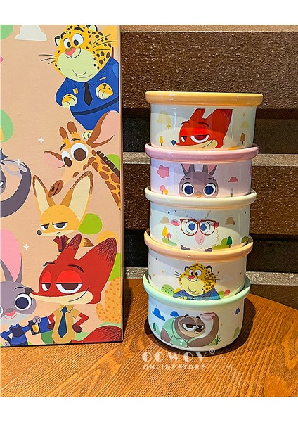 Zootopia Nick Judy Seramik Kase Seti (Yurt Dışından) fiyatları