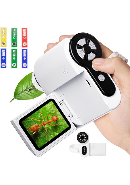 1080P El Tipi Dijital Mikroskop, Taşınabilir Cep Dijital Mikroskop Miniscope, Çocuklar Için 10MP USB Mini Kapsamı (Yurt Dışından) fiyatları