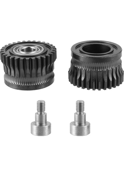 K1/K1C/ENDER3 V3 Aşınma Dirençli Nano Kaplama Çift Dişli Için Sertleştirilmiş Çelik Ekstrüder Dişli (Yurt Dışından) fiyatları