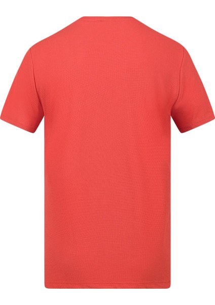 Kalei Sıfır Yaka T-Shirt Kırmızı