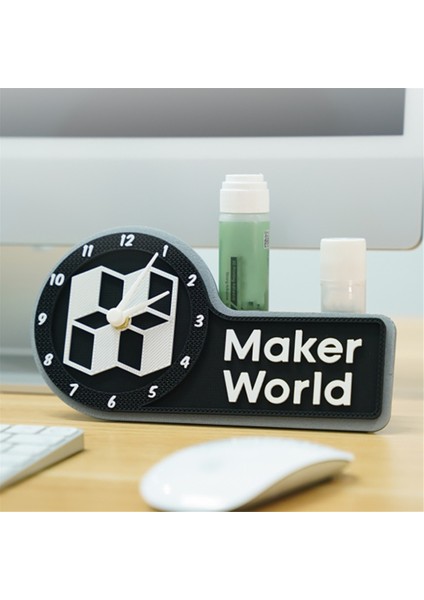Bambu Lab Için 3D Yazıcı Dıy Yaratıcı Model Saati MH011 Bileşenler Kiti 3D Baskı Dıy Yaratıcı Hediye (Yurt Dışından) fiyatları