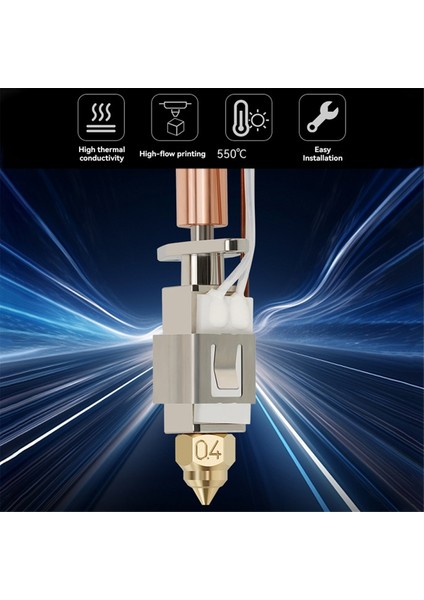 K1/k1 Max 3D Yazıcı Isıtma Bloğu Aksesuarı Için Yükseltilmiş K1 Hotend Kiti (Yurt Dışından) fırsatları