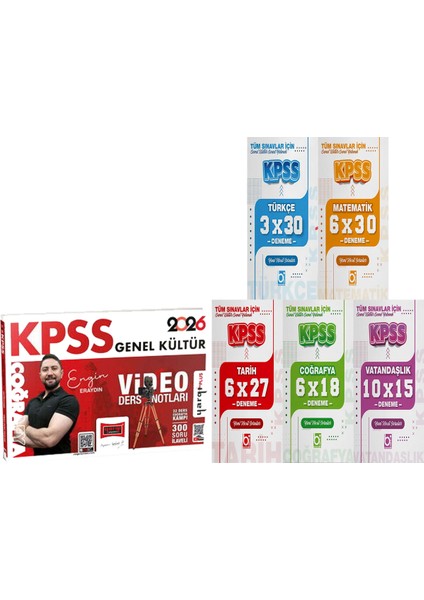 2026 Kpss Coğrafya Video Ders Notları Engin Eraydın + 5 Ders 31 Deneme