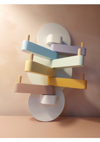 Renkli Ahşap Duvar Askısı modelleri