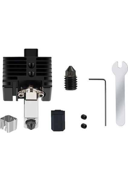 Bambu Lab X1 ve P1P Yazıcı Için Yükseltilmiş 3D Ekstrüzyon Kafası Sıcak Uç Cht Nozul Termistör 3D Extruder Kit (Yurt Dışından)