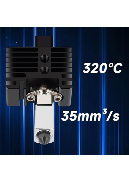 Bambu Lab X1 ve P1P Yazıcı Için Yükseltilmiş 3D Ekstrüzyon Kafası Sıcak Uç Cht Nozul Termistör 3D Extruder Kit (Yurt Dışından) fırsatları