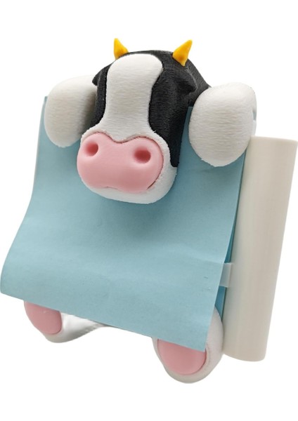 Inek Yapışkan Not Tutucu Açılır Not Dağıtıcı Siyah (Yurt Dışından)