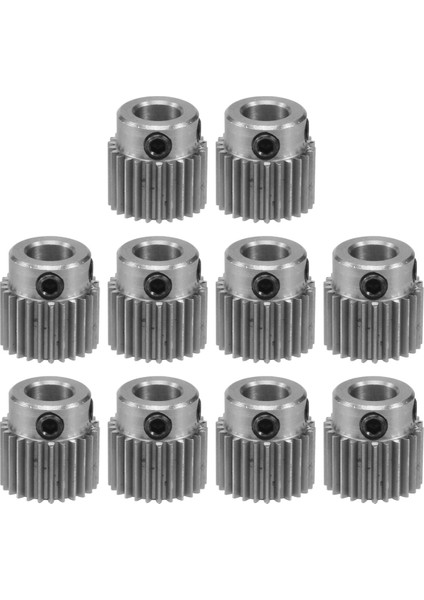10PCS Ekstrüder Tekerlek Dişli 3D Yazıcı Parçaları 36 Diş Dişli Paslanmaz Çelik Ekstrüder Dişli Cr-10, CR-10S, S5, Ender 3 (Yurt Dışından)