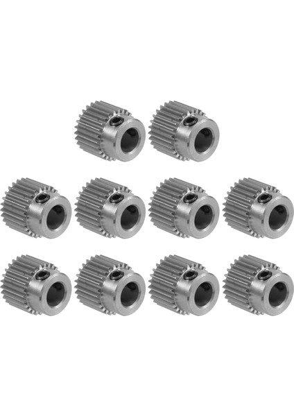 10PCS Ekstrüder Tekerlek Dişli 3D Yazıcı Parçaları 36 Diş Dişli Paslanmaz Çelik Ekstrüder Dişli Cr-10, CR-10S, S5, Ender 3 (Yurt Dışından) modelleri