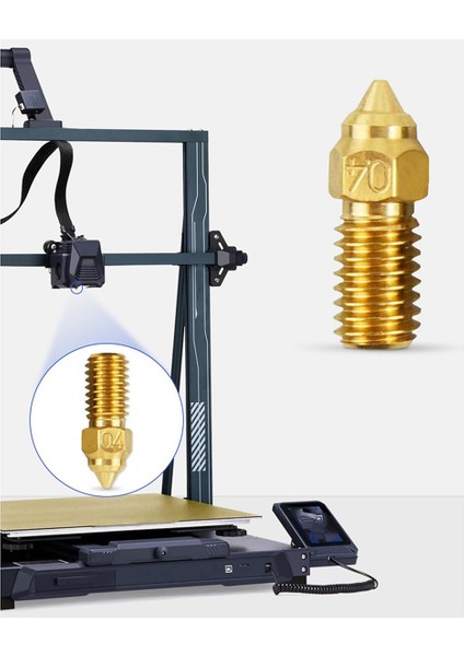 10PCS Elegooneptune 4 Için Uygun Seriler Nozzler 3D Yazıcı Parçaları Yüksek Sıcaklık 0.4mmnozzles Kit Fit Forneptune 4 Pro (Yurt Dışından) indirimleri