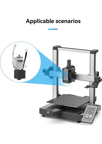 Kobra Için Hotend 3 Combo Baskı Kafası Ekstrüder Kiti Isıtıcı Blok Isıtma Kartuşu Termistörü Anycubic Kobra 3 A (Yurt Dışından) modelleri