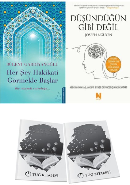 Her Şey Hakikati Görmekle Başlar ve Düşündüğün Gibi Değil + Hediyeli