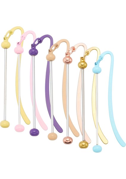 7 Parça Dıy Boncuklanabilir Ayraçlar Toplu, Boncuklanabilir Ayraçlar Kolye Çubuğu (Yurt Dışından)