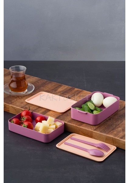 Bento 2 Katlı Yemek Kabı Lila 900 ml 7172461 fiyatları