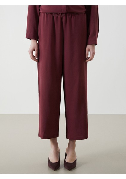 Yeni Sezon Beli Lastikli Kadın Pantolon fiyatları